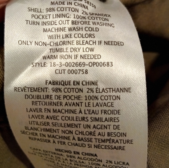 Current/Elliott The Crew Dot Print Jumpsuit Polka Dot Cotton Stretch Size 1 - Picture 13 of 16